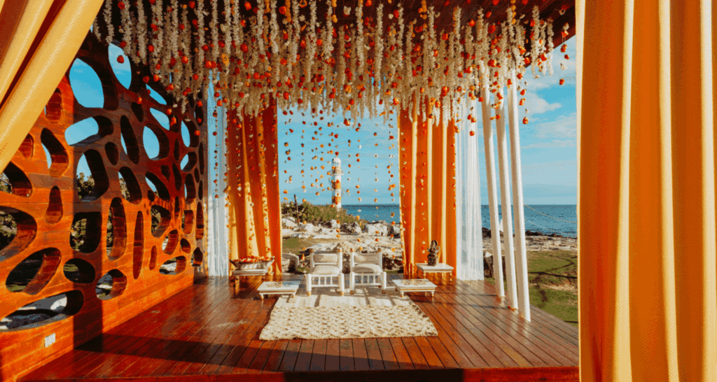 pictures showing Indian destination weddings in and outside India